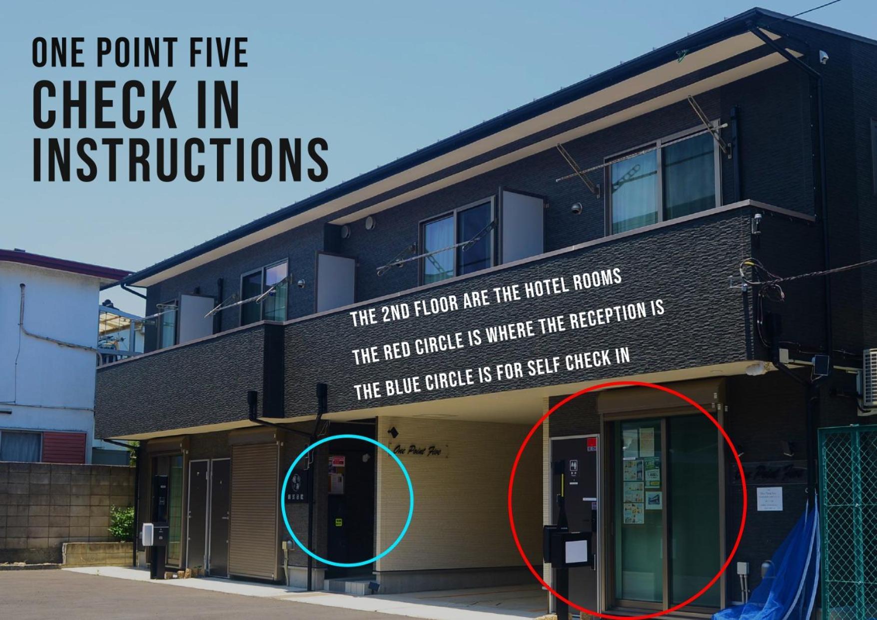 One Point Five Hotel Tokió Kültér fotó